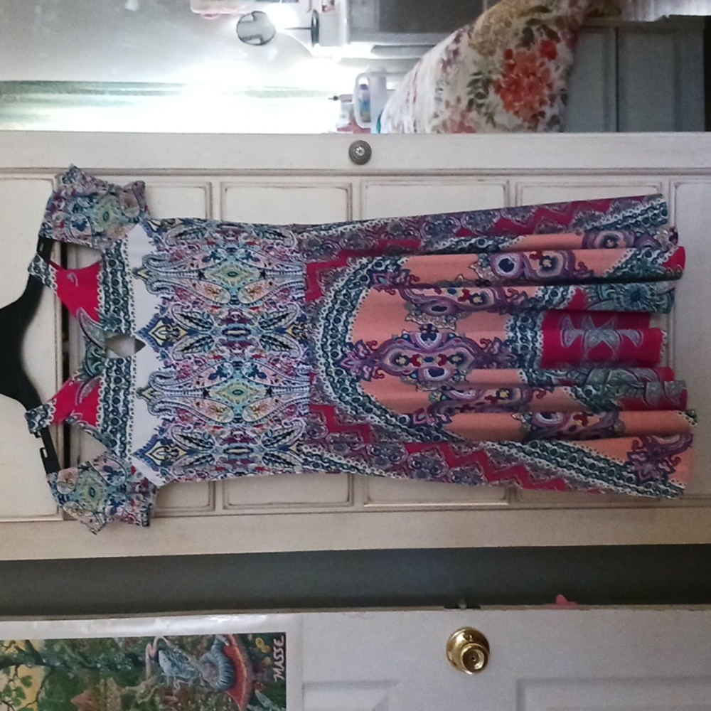 Rare editions open shoulder dress